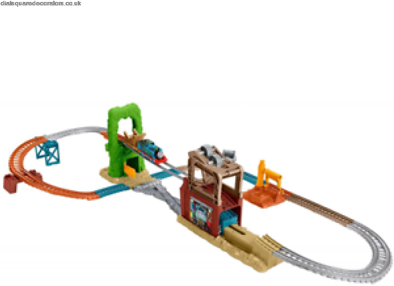 Wholesale Thomas & Friends Fbk08 Track Master Scrapyard - Thomas And Friends Scrapyard Escape Set (800x785), Png Download