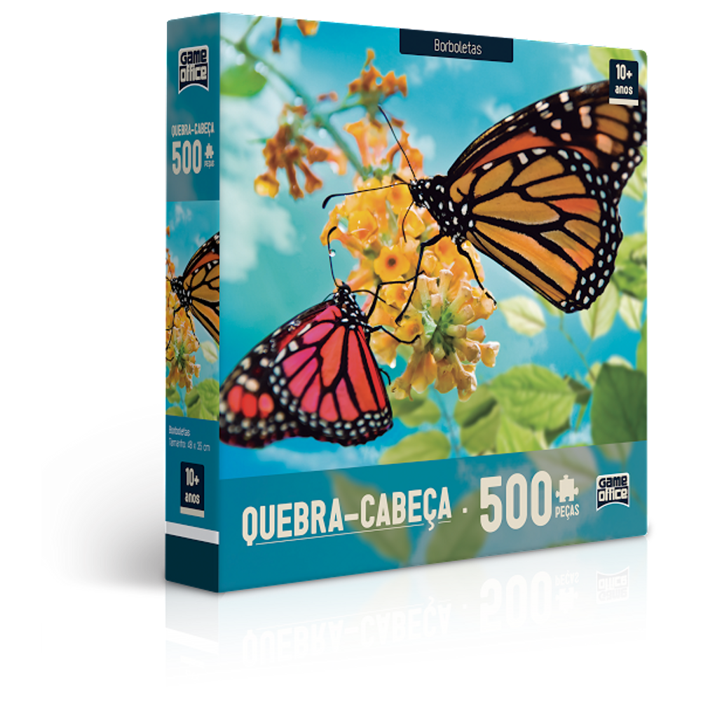 Qc 500 Pecas Borboletas Embalagem - Monarch Butterfly (680x680), Png Download