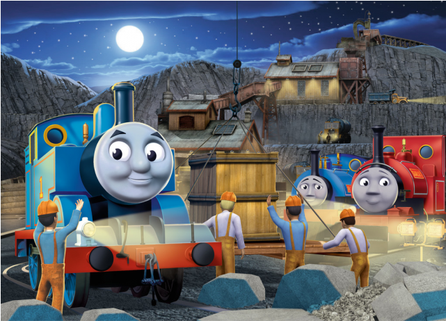 Thomas & Friends - Jigsaw Thomas And Friends (640x640), Png Download