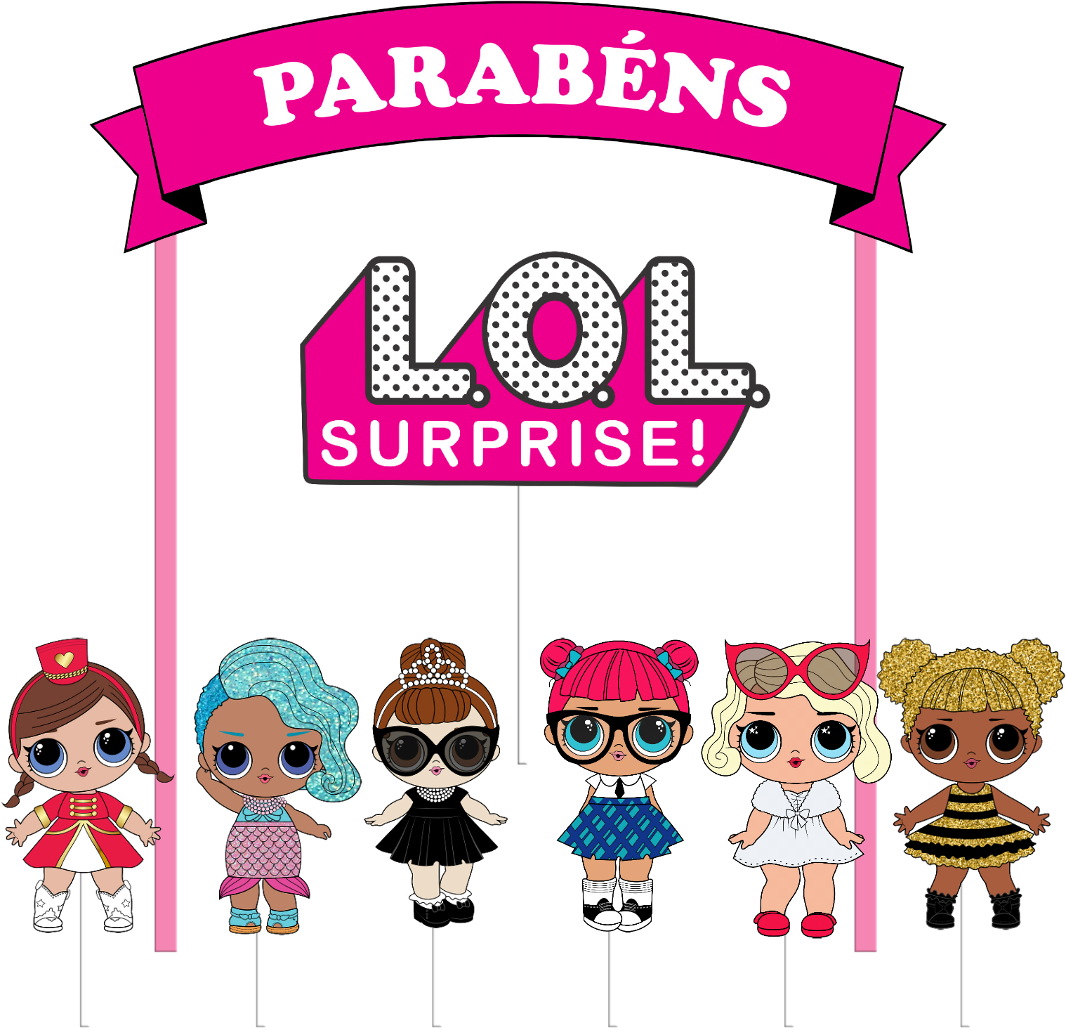 Topo Bolo Lol - Cake (1772x1772), Png Download