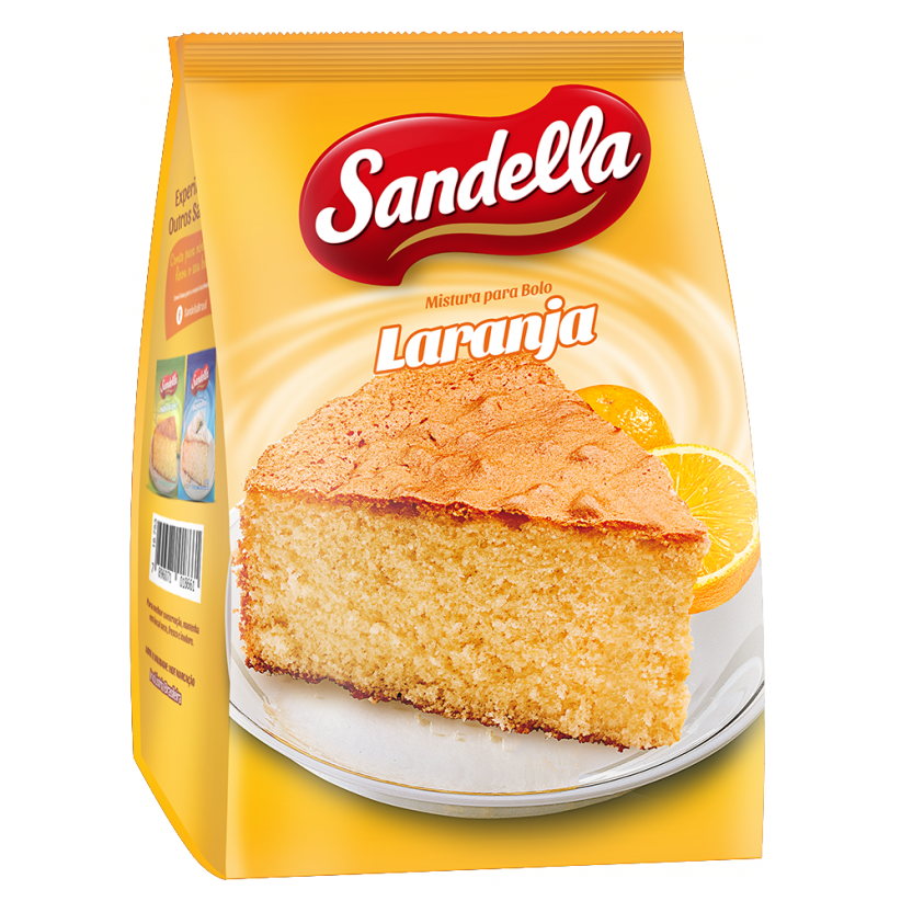 Mistura Para Bolo Sandella (822x822), Png Download