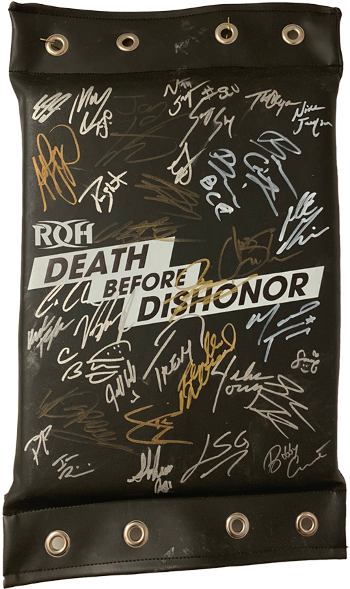 Signed Death Before Dishnor 2018 Event Turnbuckle Pad - Illustration (1000x1000), Png Download