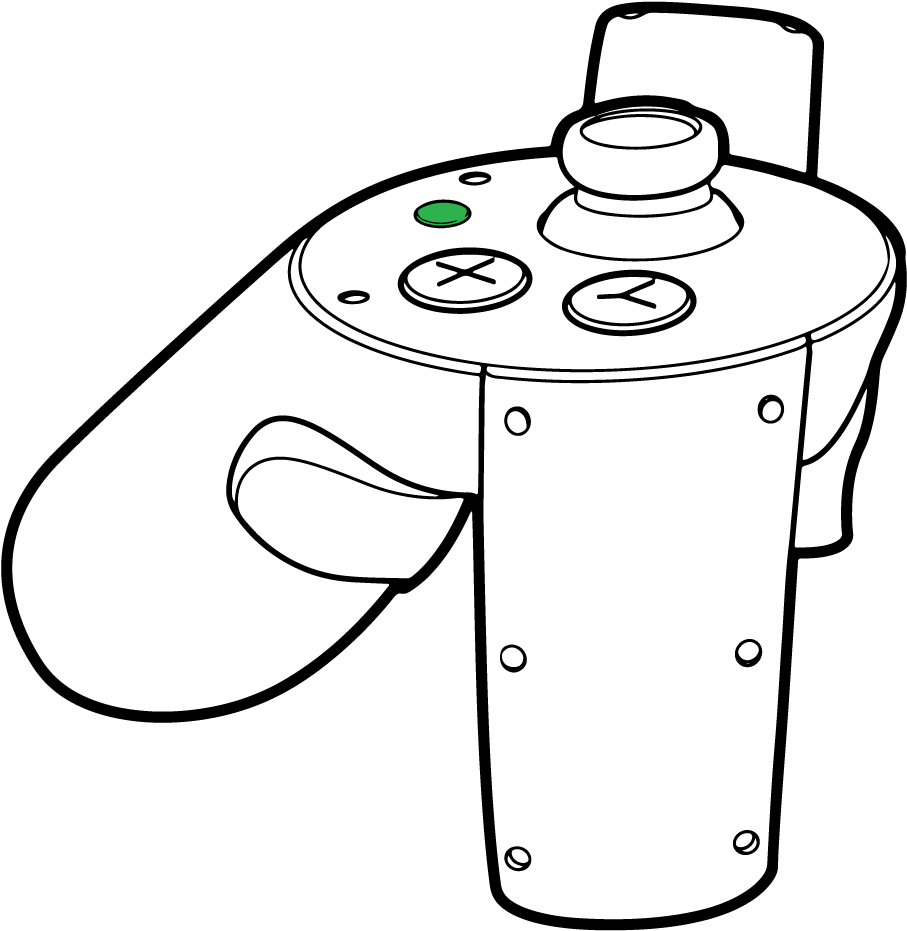 To Stop Recording, Press The Menu Button On Your Left - Line Art (1024x1024), Png Download