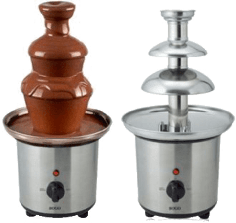 Fuente Chocolatera Sogo Ss-11935 En Acero Inoxidable, - Sogo Chocolate (955x900), Png Download