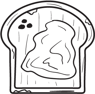 I Spread My Vegemite On Thick - Illustration (702x702), Png Download