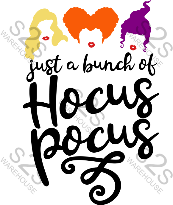 It's Just A Bunch Of Hocus Pocus Svg (1018x1018), Png Download