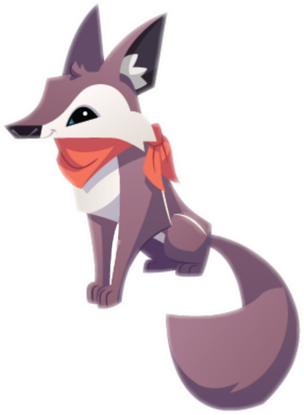 Animaljam Sticker - Coyote Animal Jam Animals (1024x1397), Png Download