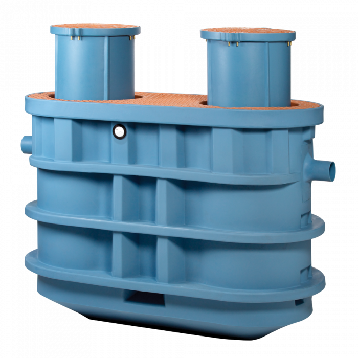 Tz-1826 Grease Interceptor, Extension Collars Fully - Poly Grease Trap 2000 Gallon (700x700), Png Download