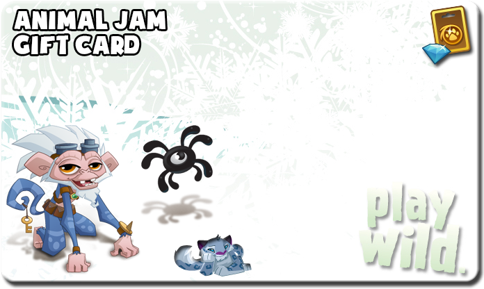 Animal Jam Cards Send Instantly - Cartoon (700x700), Png Download