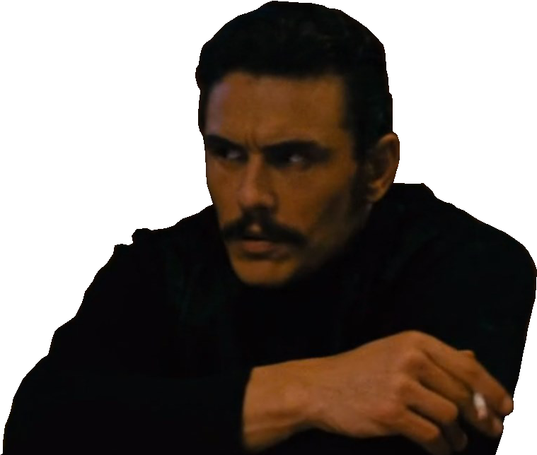 Sticker Other James Franco The Deuce Krankin Serie - Sitting (883x663), Png Download