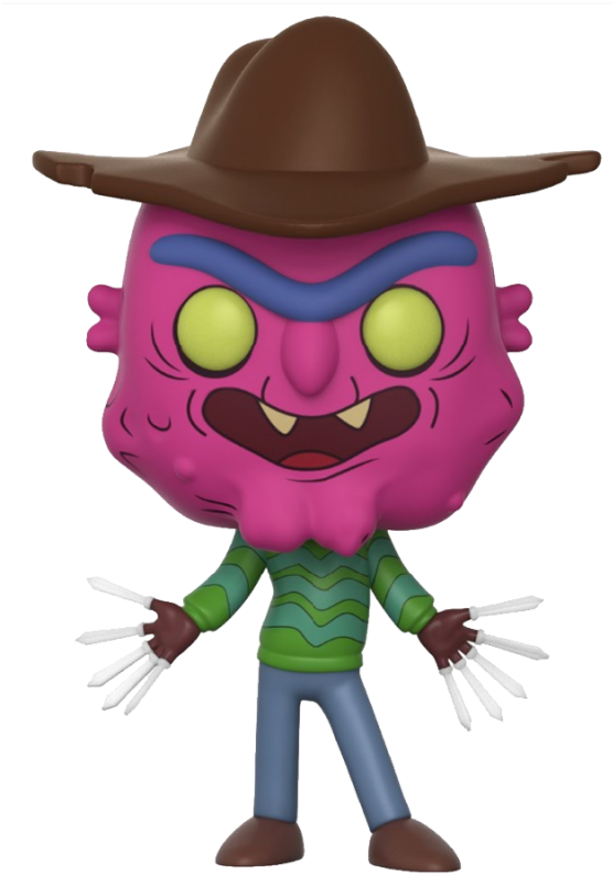 Funko Pop Vinyl Rick & Morty - Funko Pop Scary Terry (800x800), Png Download