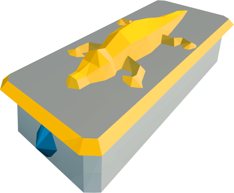 The Menaphos Birthday Gift Box Is An Item Automatically - Reptile (764x631), Png Download