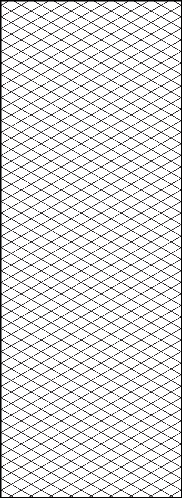 4″ X - Black-and-white (675x1725), Png Download