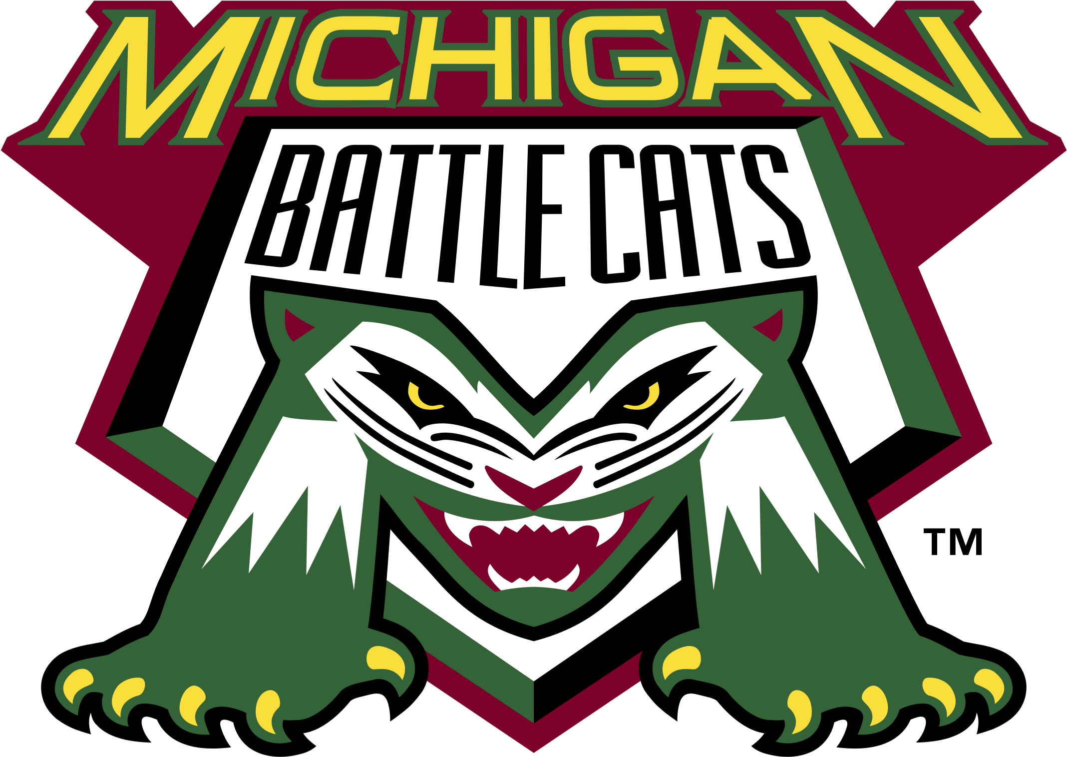 Michigan Battle Cats Logo Png Transparent - Michigan Battle Cats Logo (2400x2400), Png Download