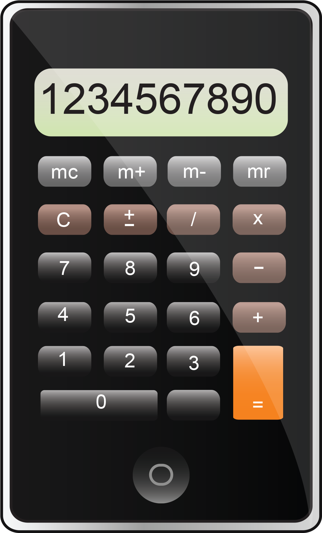 Download - Free Calculator Vector (2048x2048), Png Download