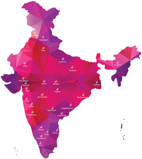 India-01 - Capital Of India On Map (595x693), Png Download