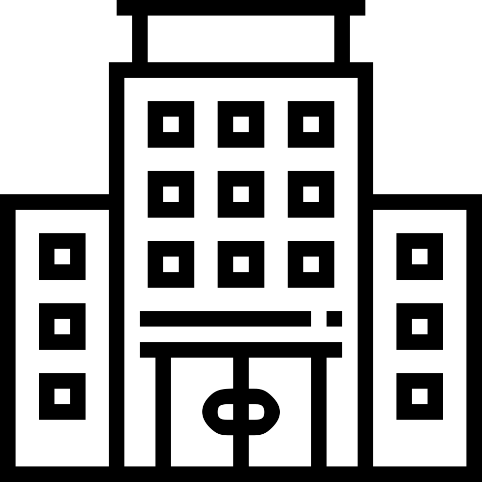 Png File Svg - Hotel Icon Png Free (980x980), Png Download