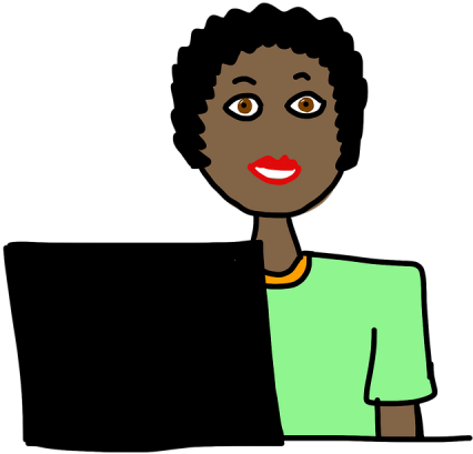 Calculator Clipart Human Calculator - Cartoon (640x480), Png Download