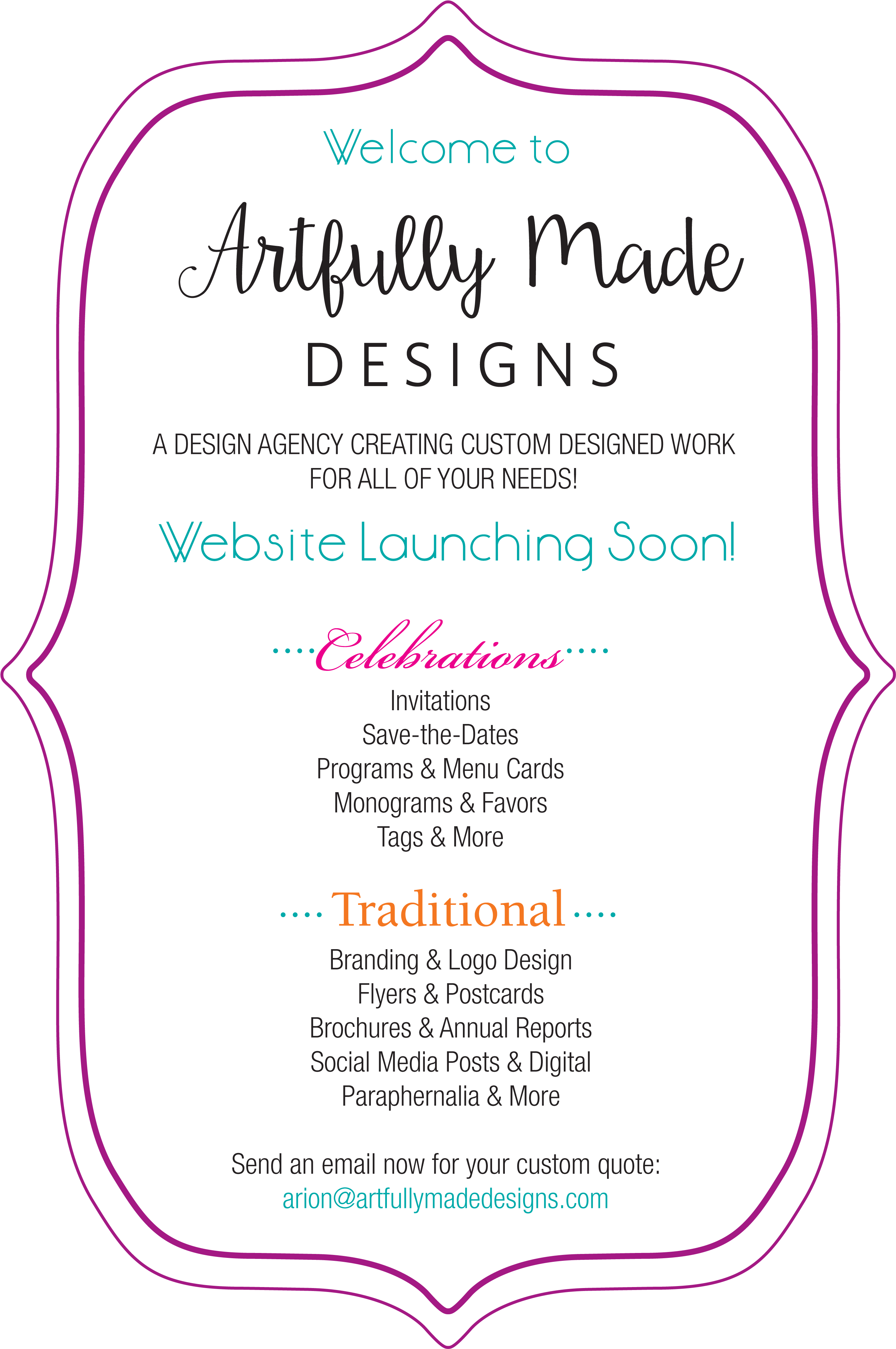 Artfully Made Designs - Illustration (2750x4131), Png Download