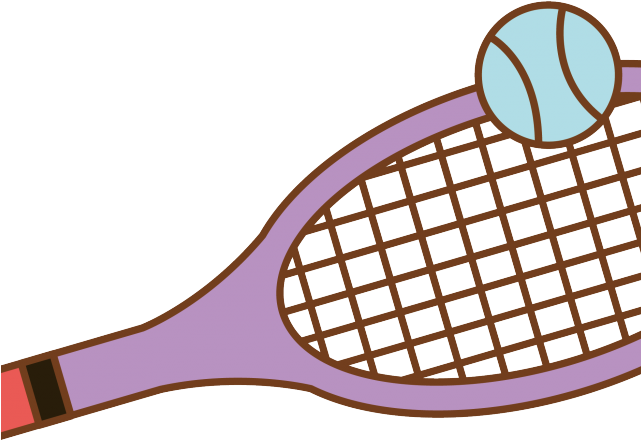 Badminton Clipart Badminton Racquet (640x480), Png Download