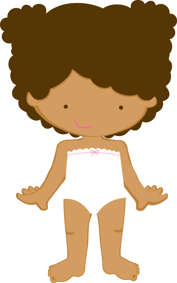 563 X 900 0 - Dress Up Doll Clipart (563x900), Png Download