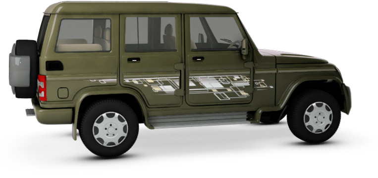 Bolero Zlx - Mahindra Bolero (762x456), Png Download