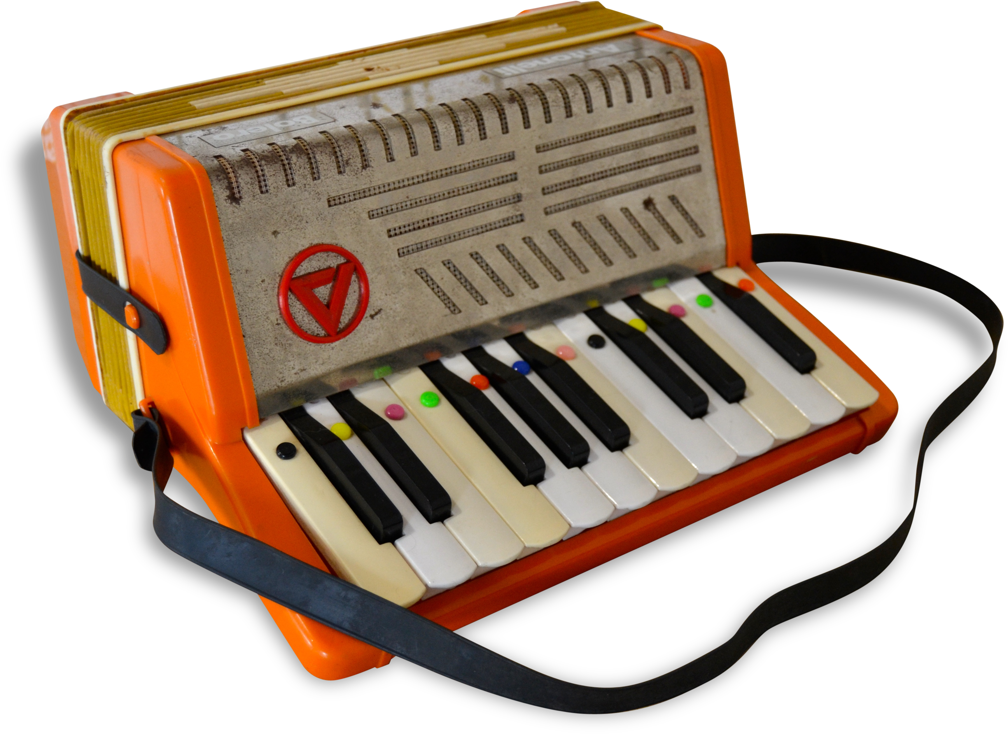 Accordéon , Fisarmonica , Antonelli, Bolero ,fabriqué - Musical Keyboard (3628x2882), Png Download