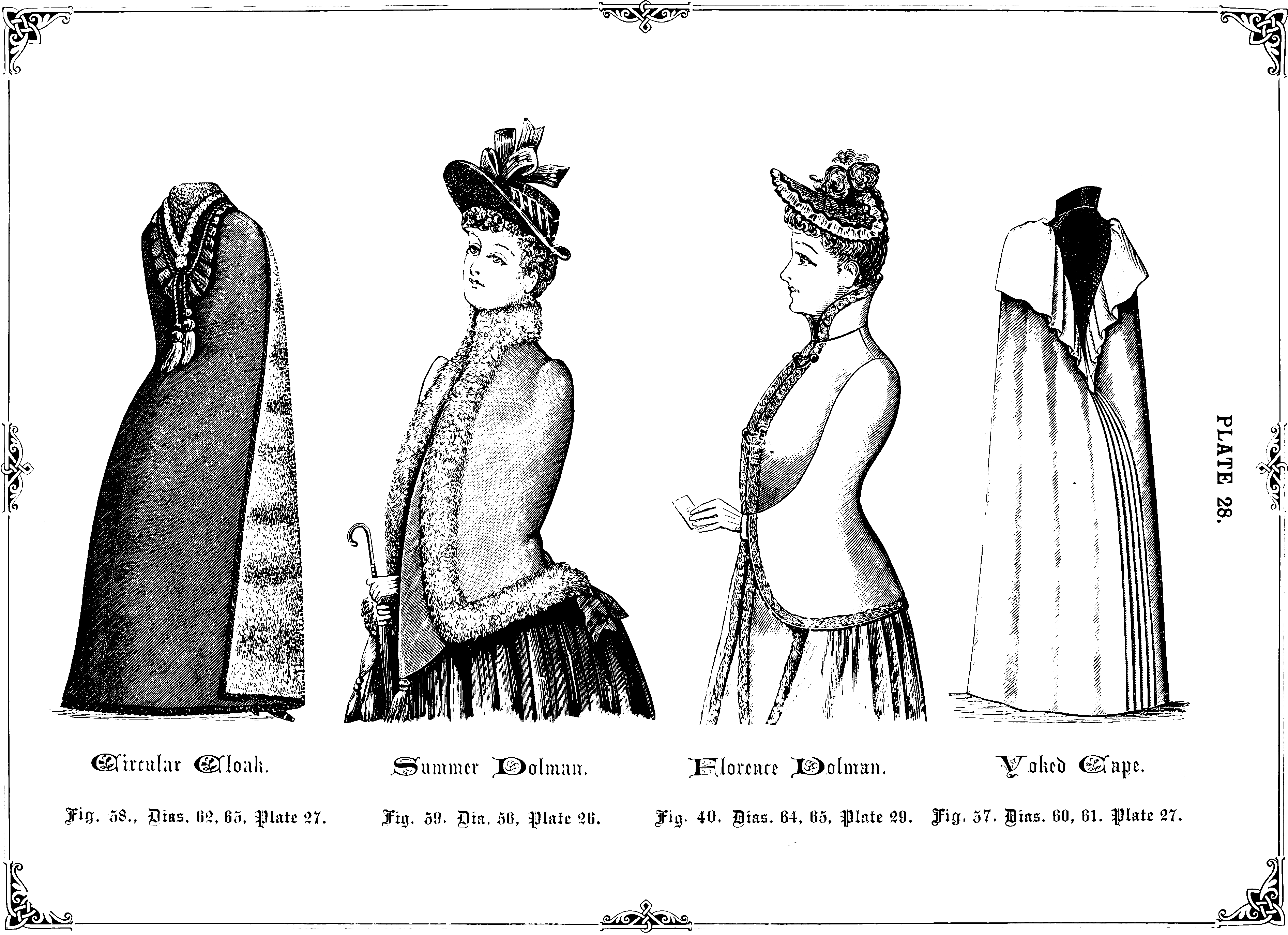 The Cutters' Practical Guide To The Cutting Of Ladies' - Pattern (3814x2765), Png Download