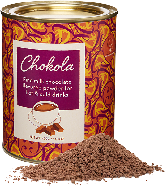 Max Brenner Hot Chocolate Powder (540x600), Png Download