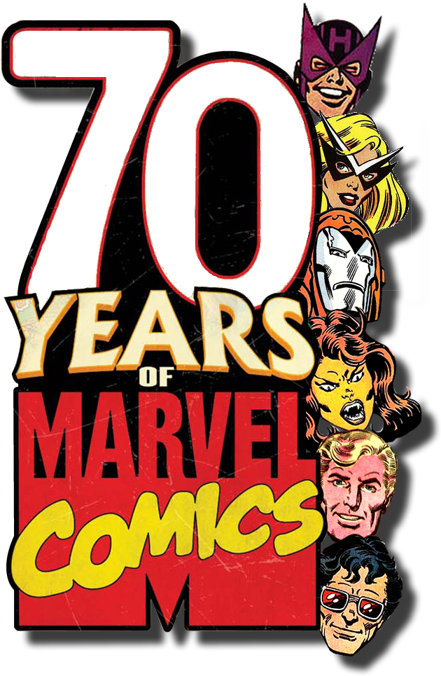 Marvel 70th Anniversary West Coast Avengers Logo - Marvel Comics (692x1001), Png Download