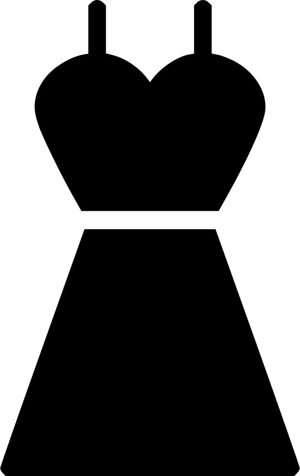 Dress Women Clothes Fashion Comments - Illustration (618x980), Png Download