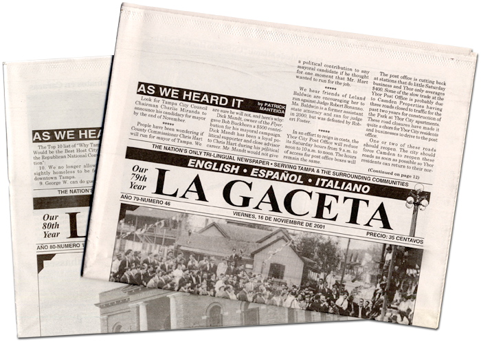 La Gaceta Newspapers - Newspaper Png Top (700x497), Png Download