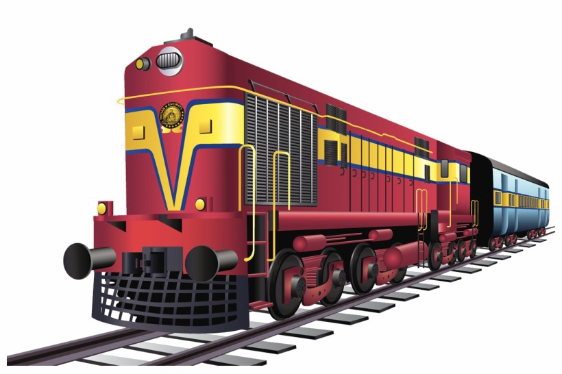 Indian Railways Png (820x546), Png Download