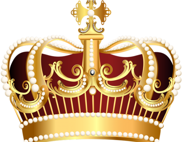 Golden Clipart Round Crown - Golden Crown Transparent Background (640x480), Png Download