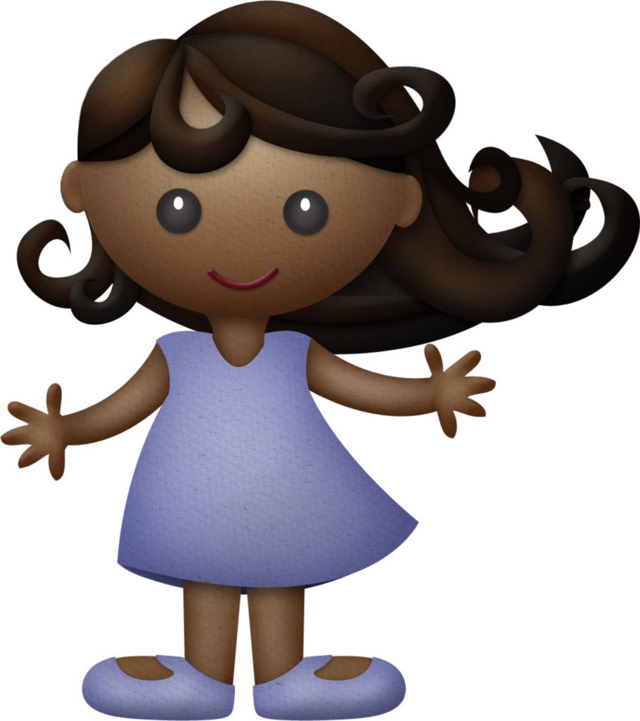 Little Girl - Clip Art (910x1024), Png Download