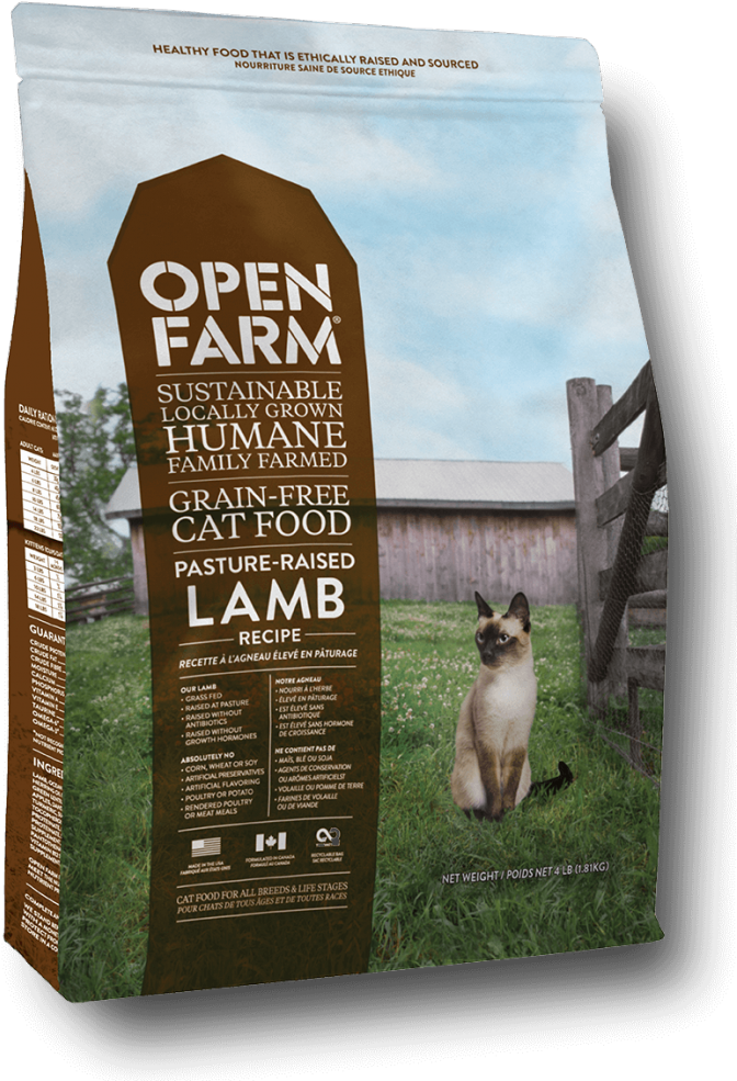 Open Farm Grain Free Pasture Raised Lamb Recipe Dry - Open Farm Cat Food Lamb (700x1000), Png Download