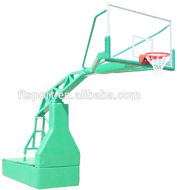 2016 Hottest Sale Fiba Standard Adjustable Manual Hydraulic - Basketball Adjustable And Portable Post (800x800), Png Download