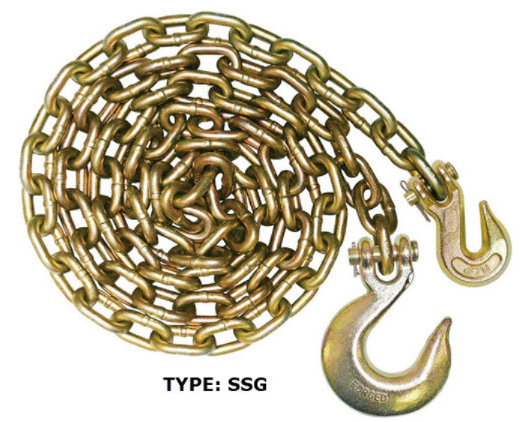 Assembly With 5/16 Chain - Chain (749x421), Png Download