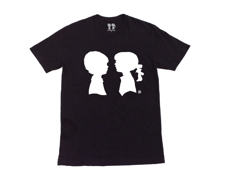 Download Boy Meets Girl® Black Unisex Alice Logo Tee Boy Meets Girl