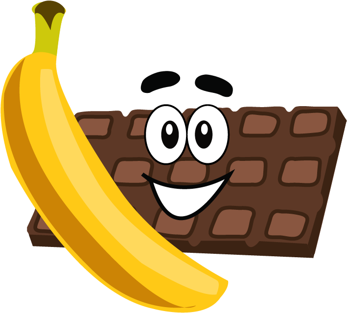 Cartoon Chocolate Bar (828x758), Png Download