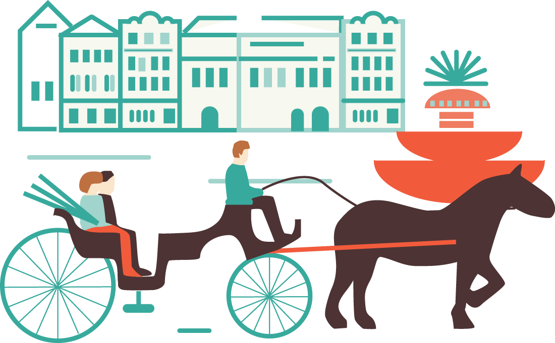 Charleston Has Romantic Restaurants, Elegant Inns And - Old Big Wheel Bike (1100x681), Png Download