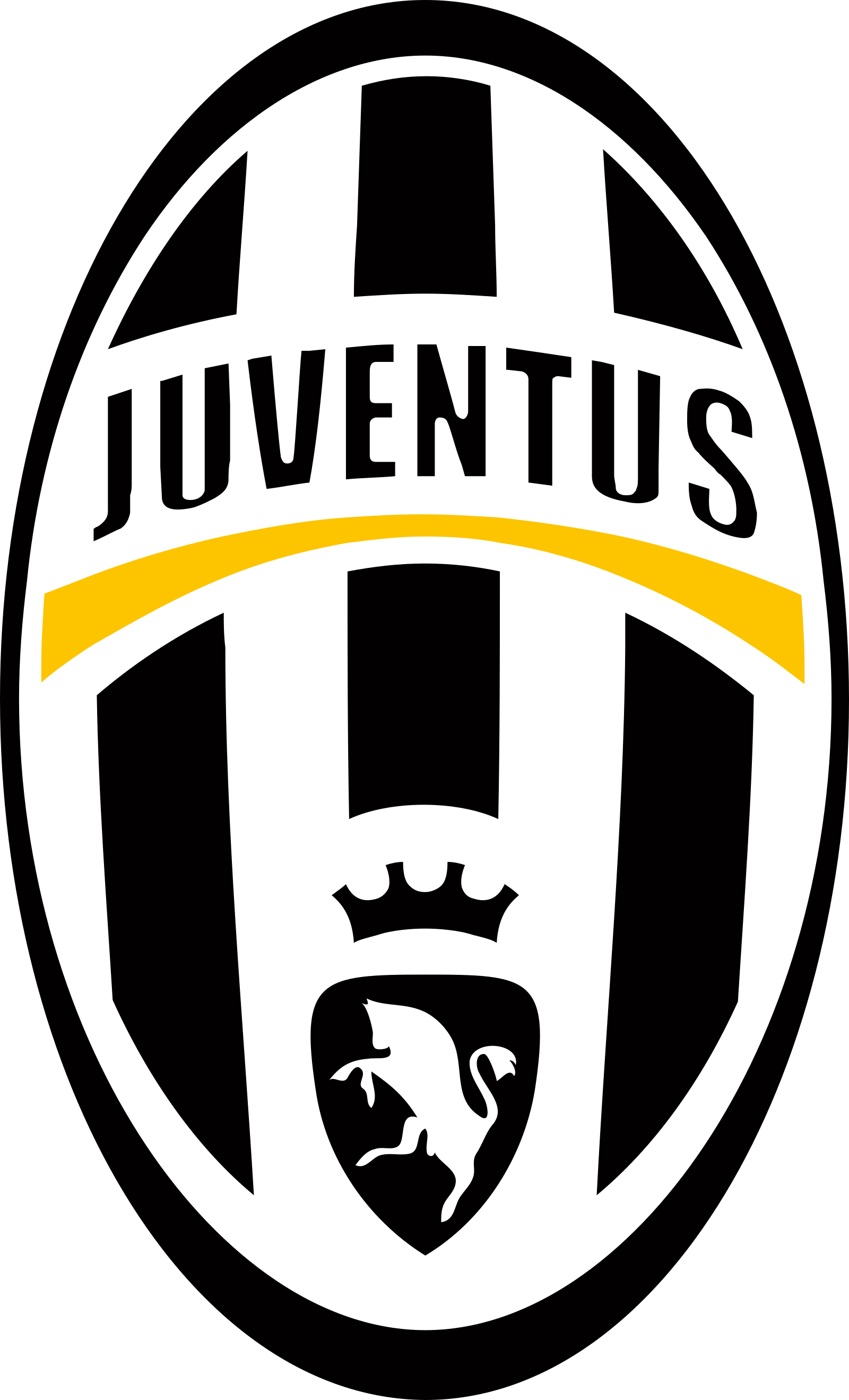 Juventus Logo &ndash Esucodo Football Club - Logo Da Juventus Png (1600x2638), Png Download