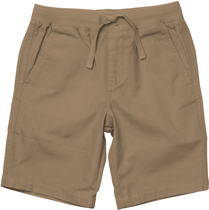 Child Wearing The Broken Twill Pull-on Short In Kids - Bermuda Shorts (850x891), Png Download