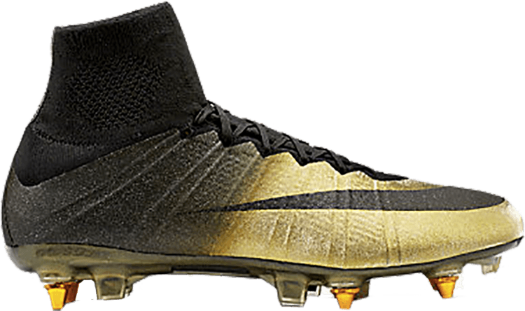 Nike Mercurial Superfly Cr7 'rare Gold' - Soccer Cleat (750x444), Png Download