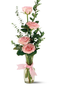 Rose Quartet Vase (212x300), Png Download