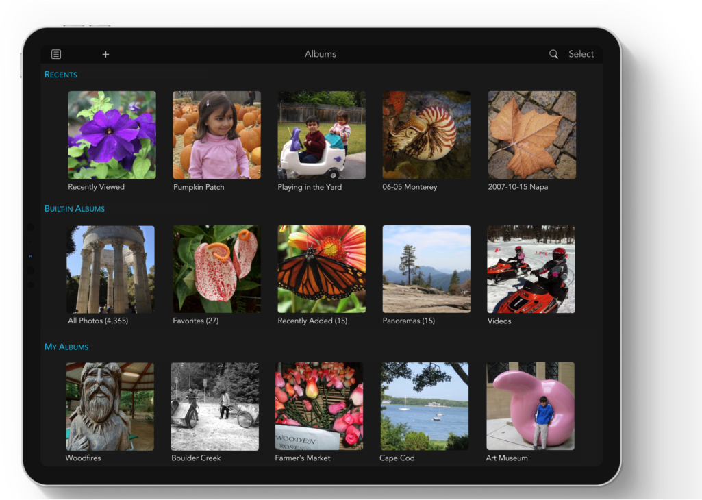 Apple's Iphones And Ipads Can Capture Images In The - Tablet Computer (1024x746), Png Download