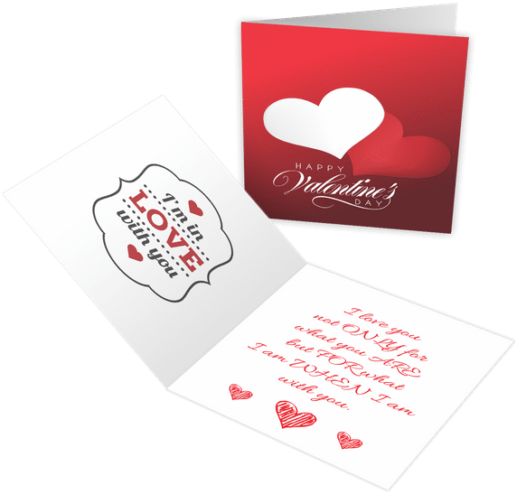 Iberry's Valentines Day Gift-17 Pebels - Greeting Card (600x600), Png Download