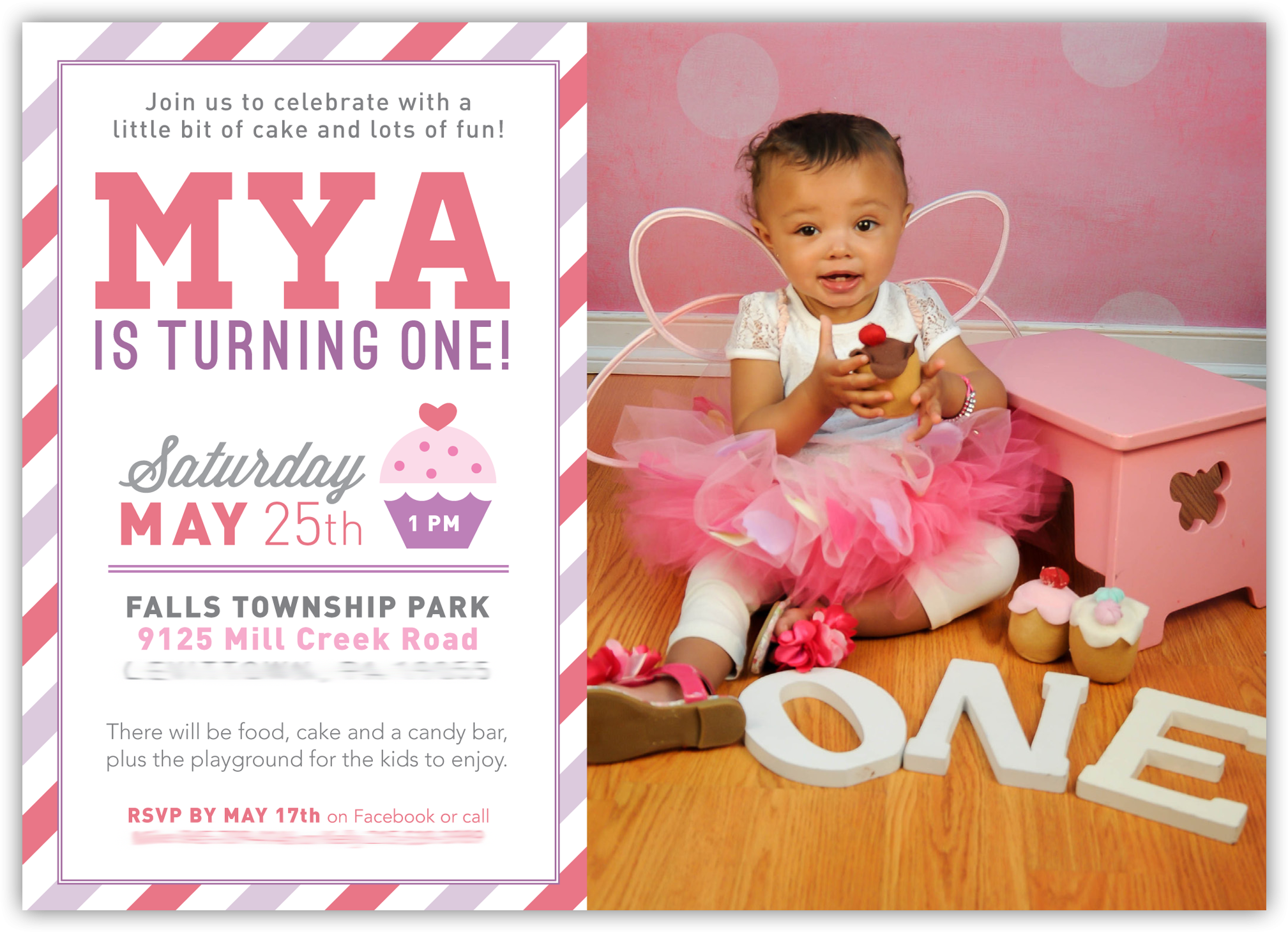 1st Birthday Invitation Wording D0dg Baptism And St - First Birthday Facebook Invitation (2100x1536), Png Download