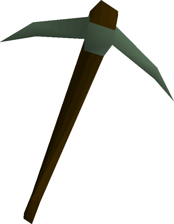 Pickaxe Runescape (591x761), Png Download