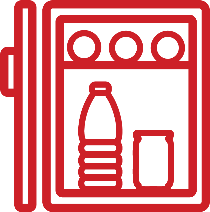 Icon - Fridge - Minibar (1067x1067), Png Download